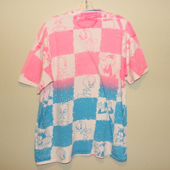 FREE*❤️vintage Looney Tunes 1991 Novel Teez single stitch t-shirt Tweety Bird - Picture 8 of 8